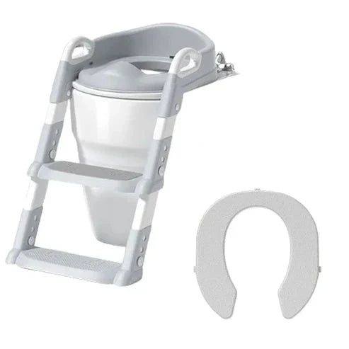 Kinder Toiletten Sitz mit Treppenstufen