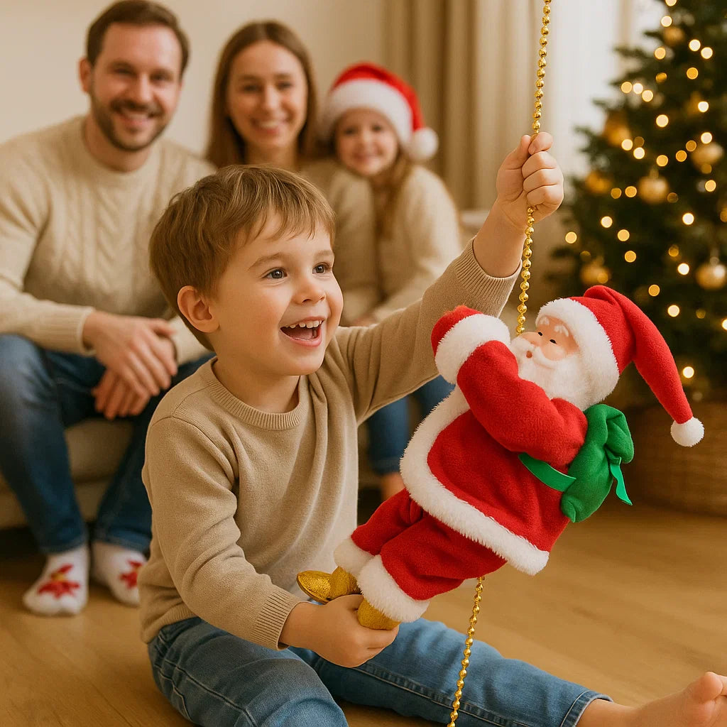 Kletternder Weihnachtsmann Spielzeug