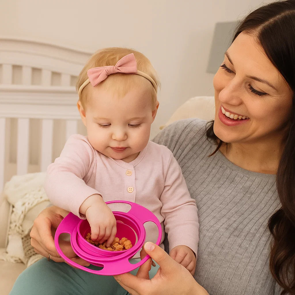Auslaufsichere Babyschüssel – Essen ohne Kleckern