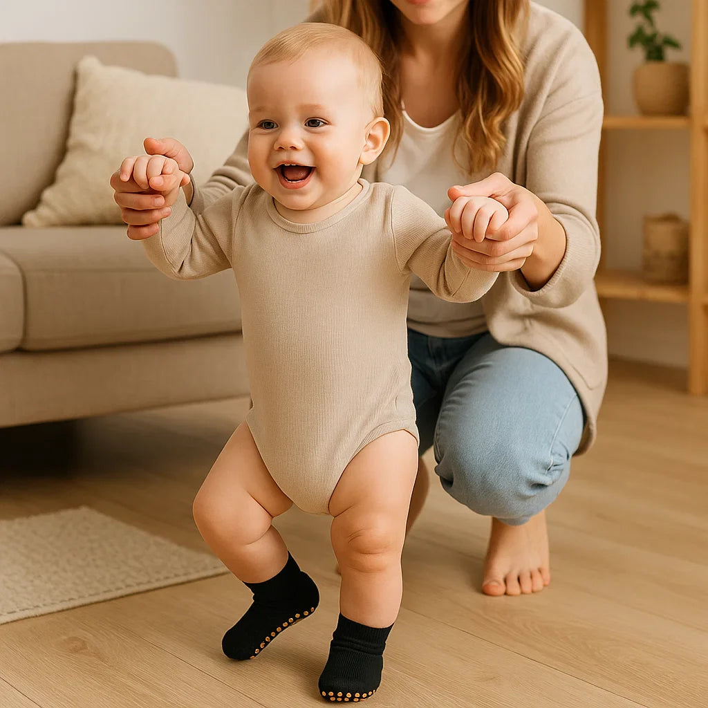 Sichere Anti-Rutsch Socken Schuhe für Kinder