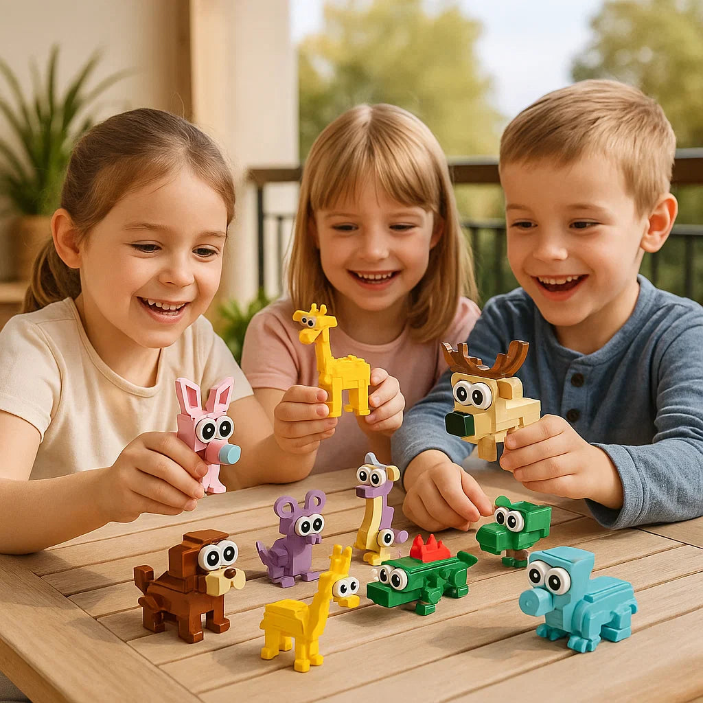 Kreatives Tiere Baustein Set