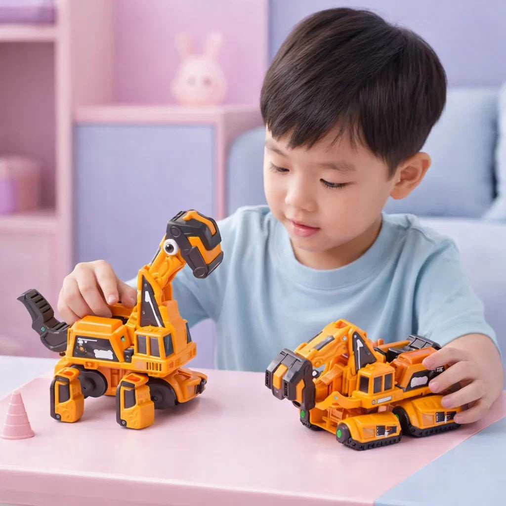 Transformierende Dinosaurier Autos