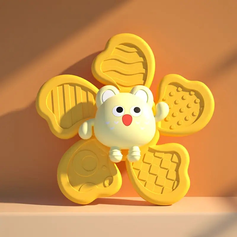 Bunte Baby-Badespielzeuge mit Saugnapf – 3er-Set