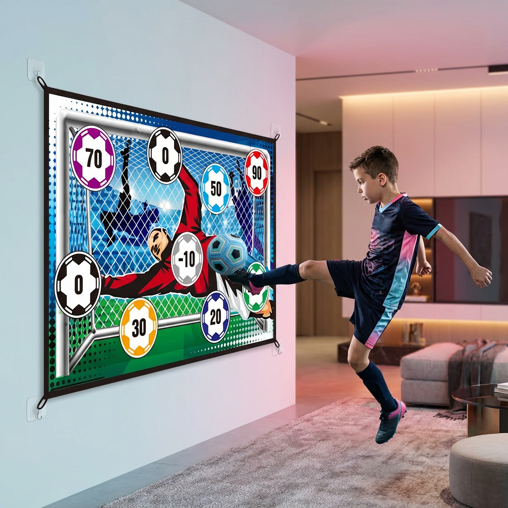 Sichere Fußball Ziel Schusswand für Zuhause