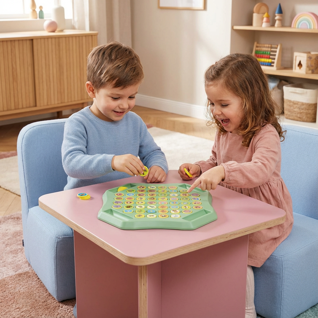 Tier Münz Memory Spielboard