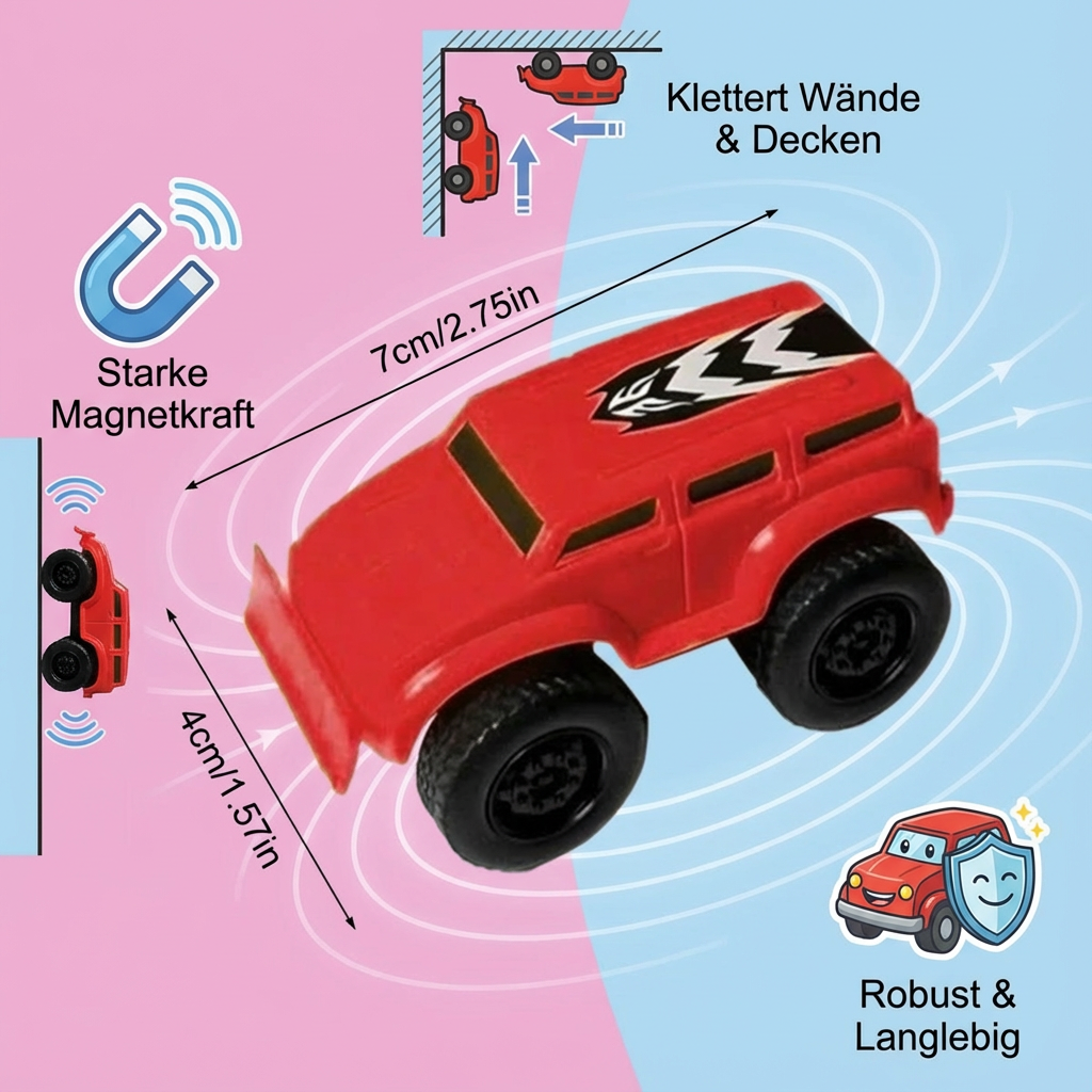 Magnetische Wand Kletterautos