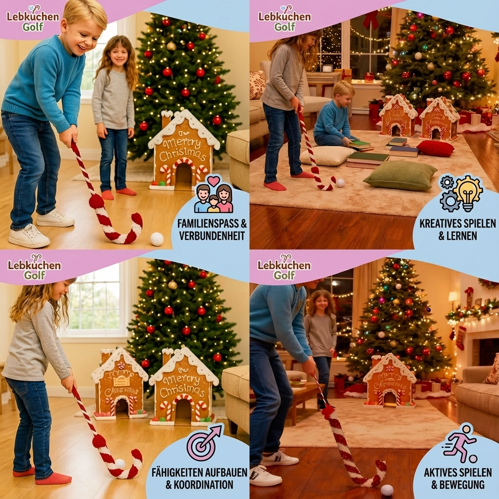 Lebkuchen Golf Weihnachtspielzeug