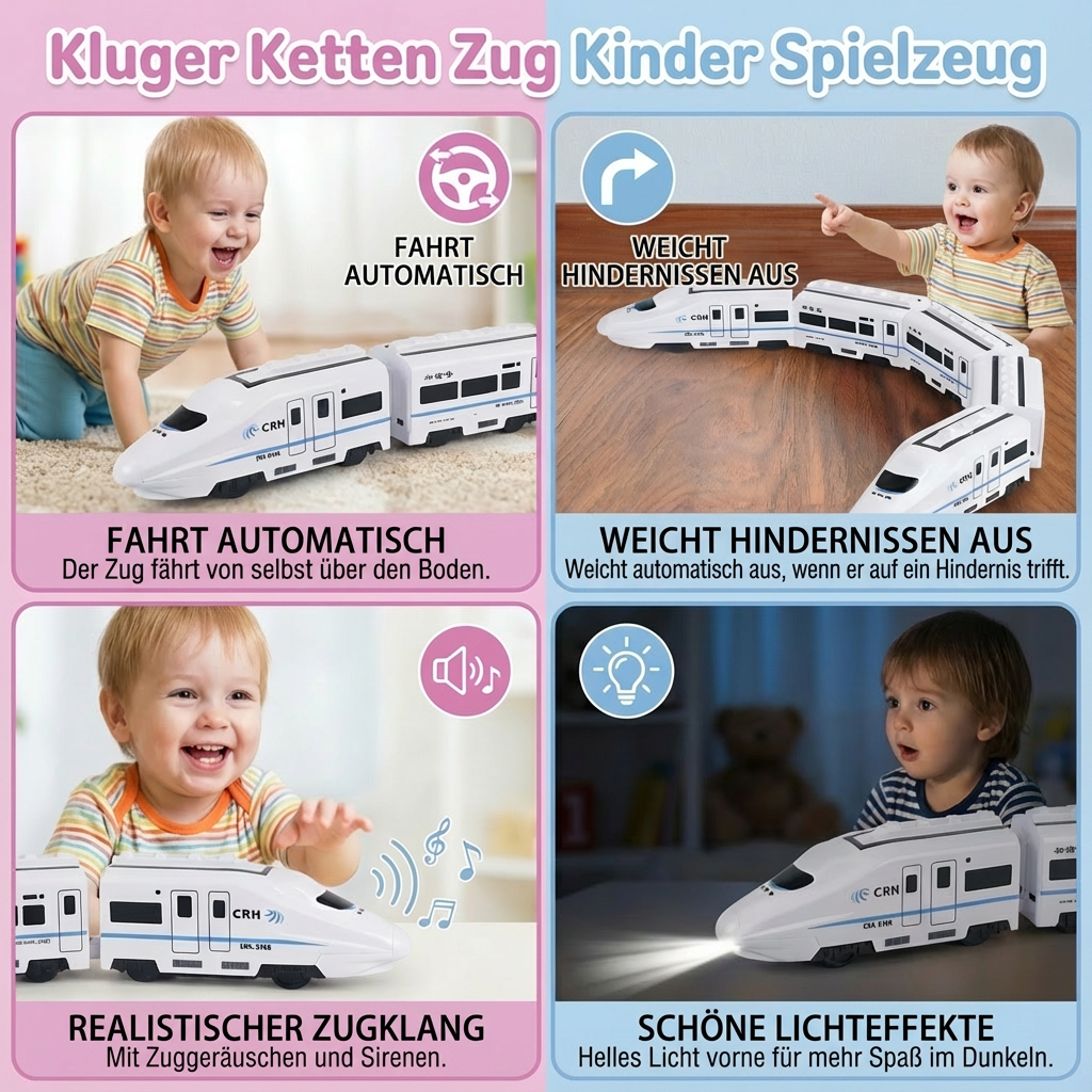 Kluger Ketten Zug Kinder Spielzeug