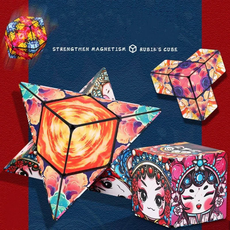 Der Magnetische Bauwürfel für kreative Entfaltung