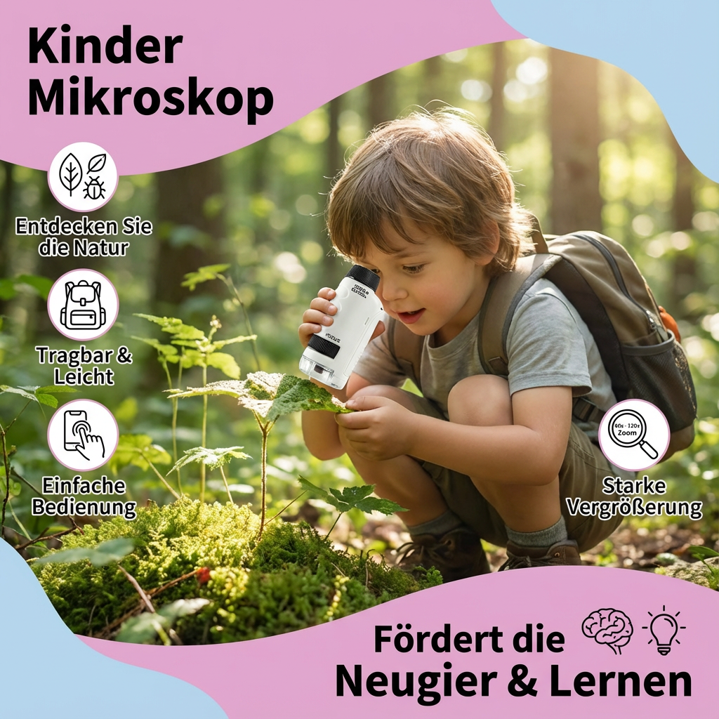 Kinder Mikroskop