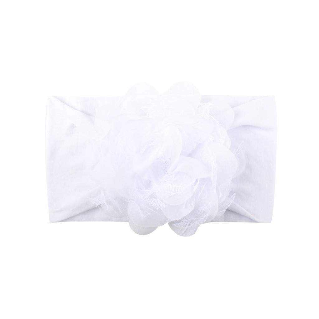 Baby Haarband mit Blume – Weiches Stirnband für Neugeborene & Kleinkinder