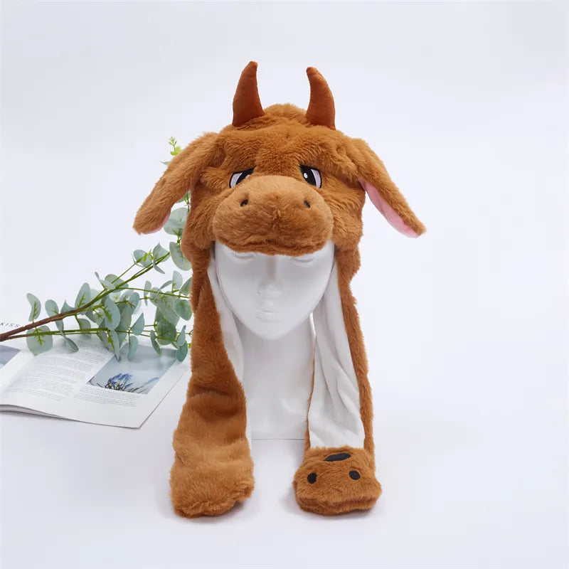 Lustige Mütze mit Wackelohren