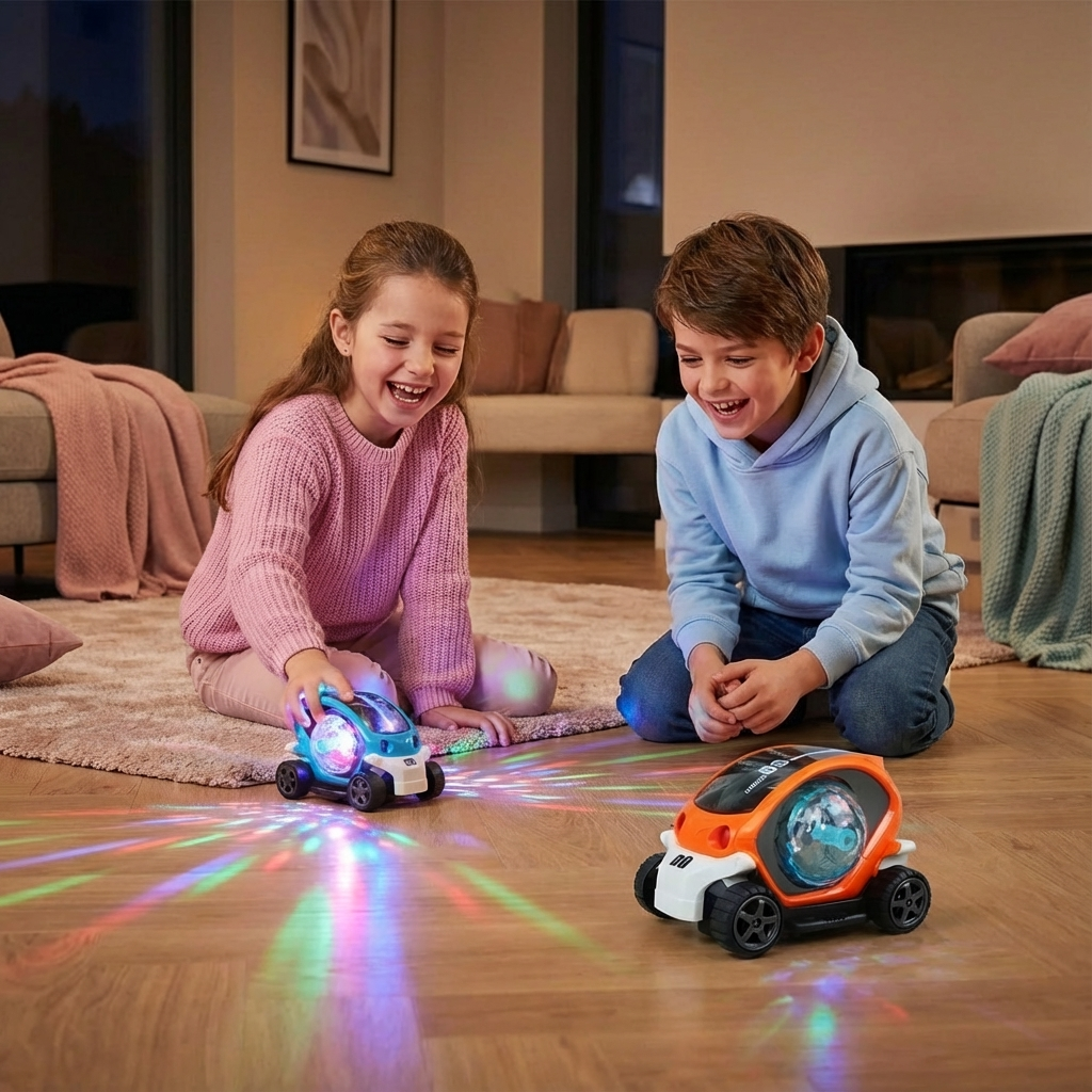 Leuchtendes 360° Musik Stunt Auto