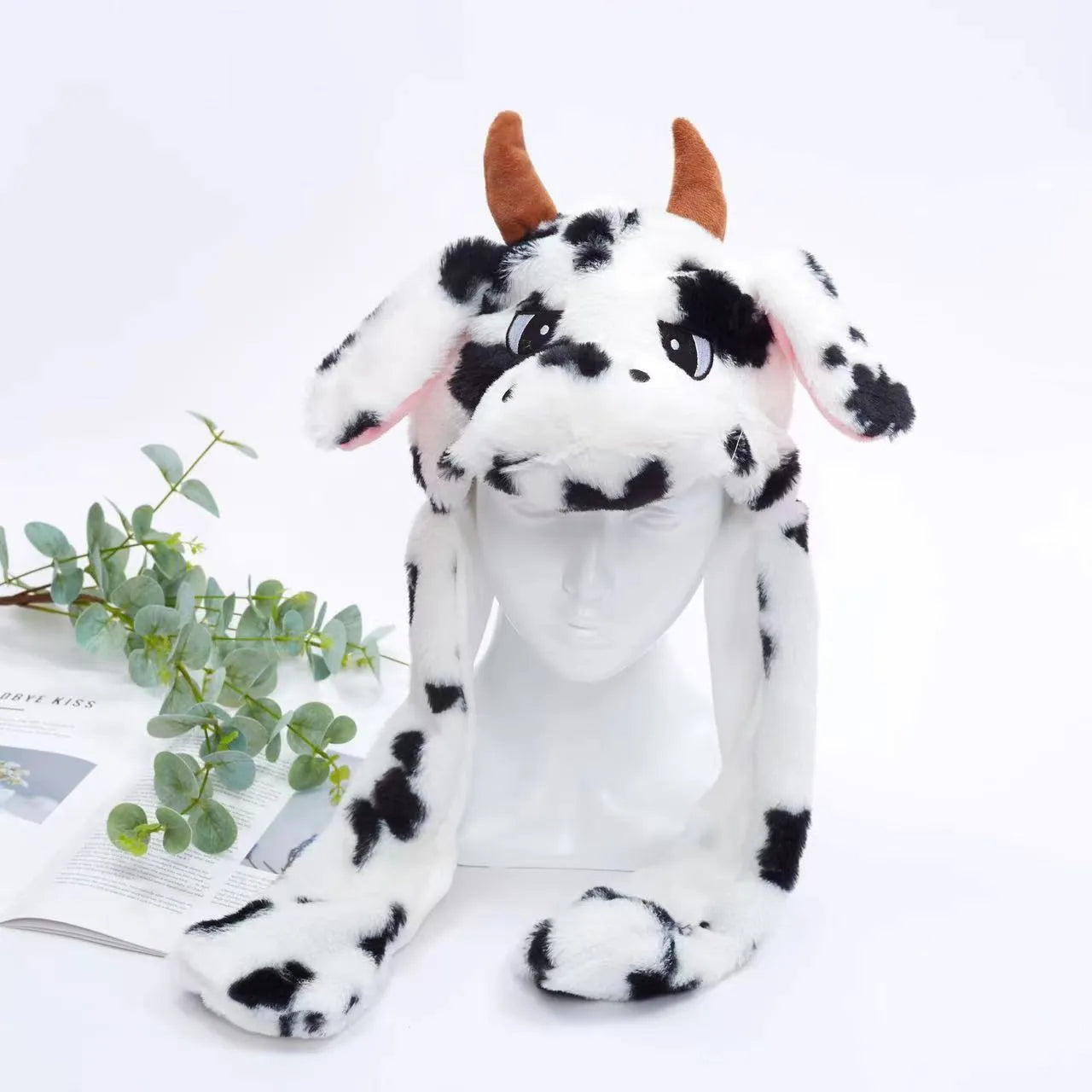 Lustige Mütze mit Wackelohren