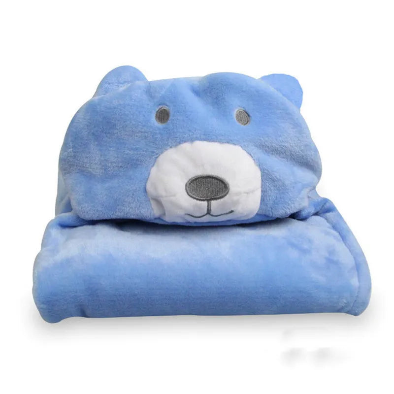 Kinder Kapuzen-Badetuch – Weiches Handtuch mit Tiermotiv