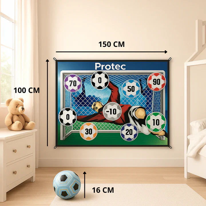 Sichere Fußball Ziel Schusswand für Zuhause