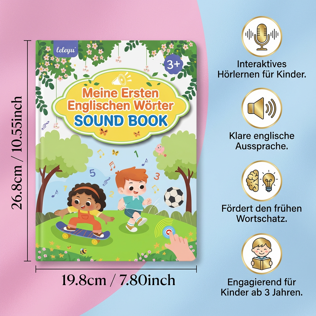 Meine Ersten Englischen Wörter - Sprechendes Englisch Lernbuch