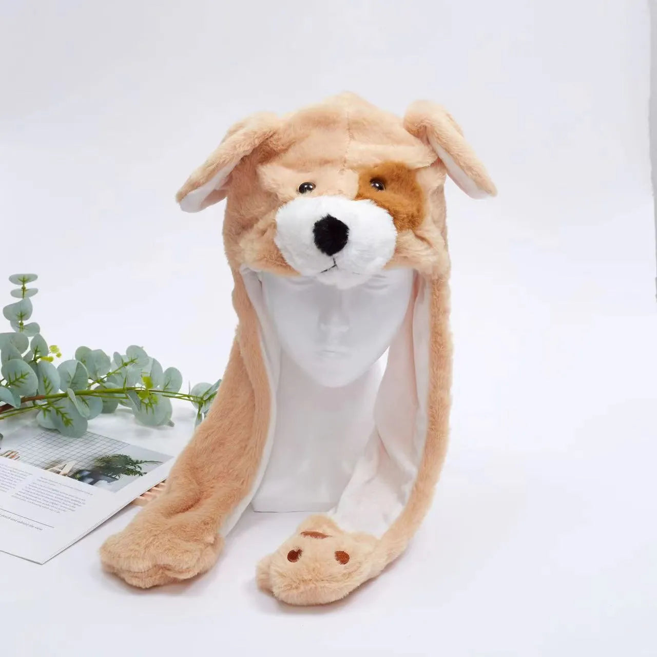 Lustige Mütze mit Wackelohren