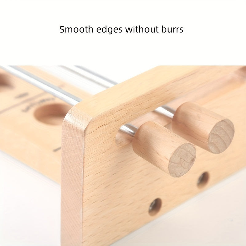 Geschichklichkeits Holzstangen Spiel mit Ball