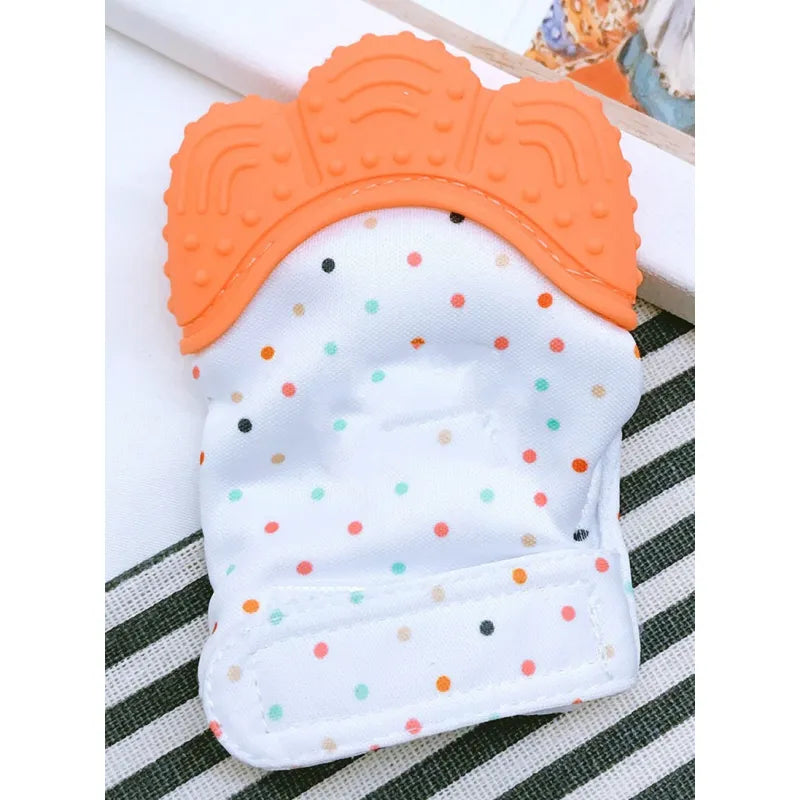 Beißhandschuh für Babys – Zahnungshilfe mit Weichem Silikon