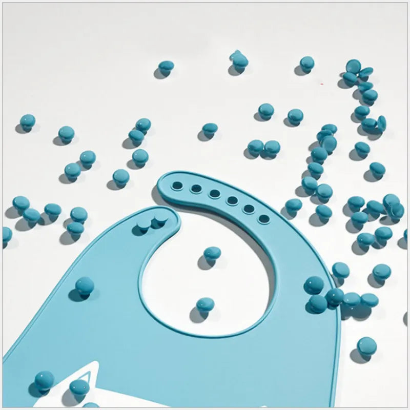 Silikon Lätzchen mit Auffangschale – Weiches Baby Lätzchen mit Tiermotiv