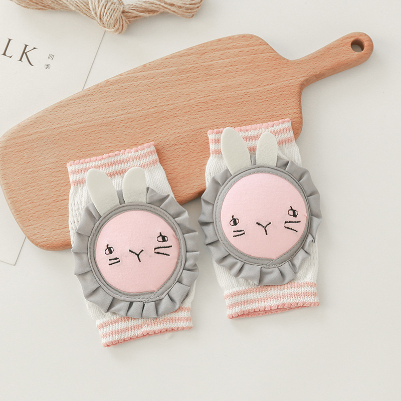 Baby Knieschoner zum Krabbeln – Rutschfeste Kniepolster mit Tiermotiv