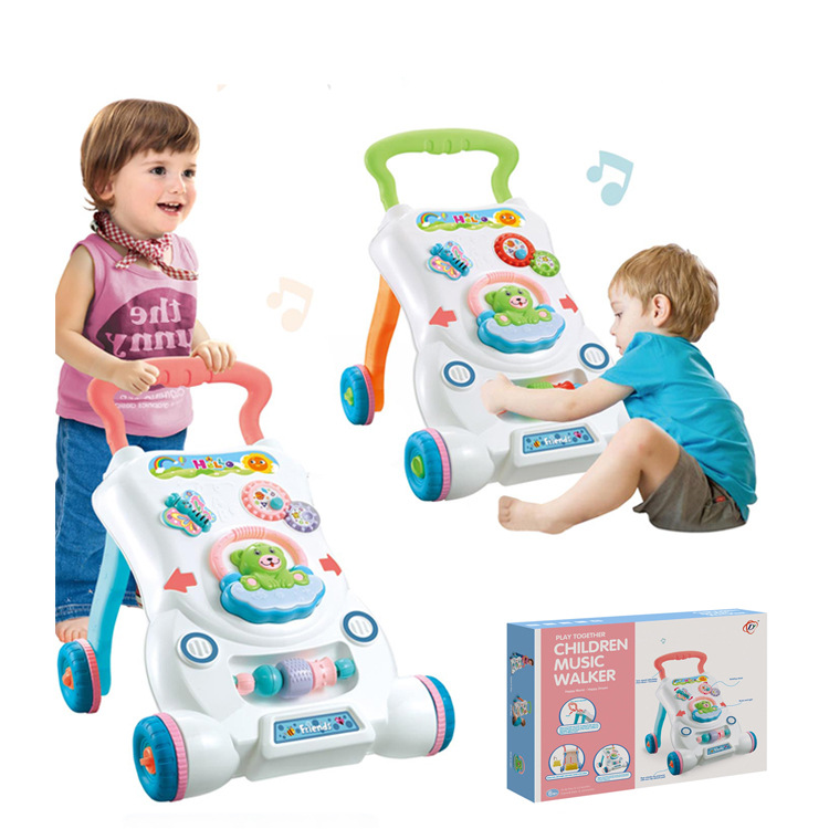 Lauflernwagen mit Musik – Baby Spiel- und Laufhilfe mit Lernspielzeug