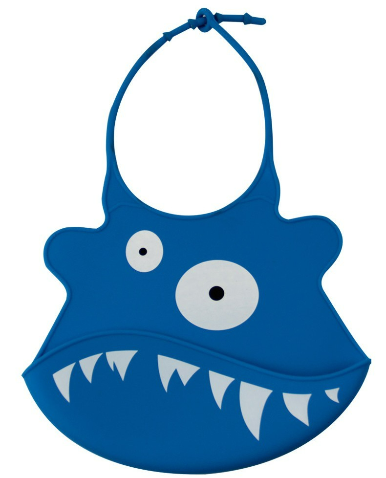 Baby Lätzchen aus Silikon mit Auffangschale – Wasserdicht & Verstellbar