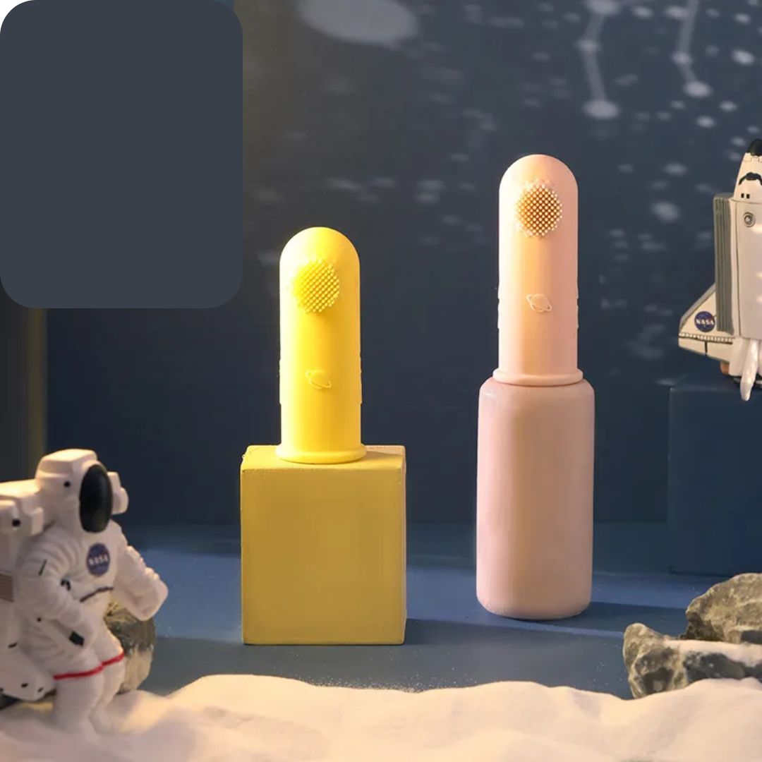 Baby Fingerzahnbürste aus Silikon – Weiche Zahnbürste für Babys & Kleinkinder