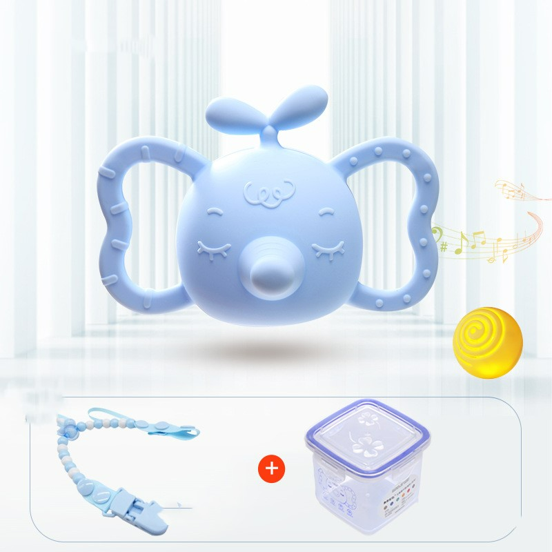 Silikon Beißspielzeug für Babys - Elefanten-Design