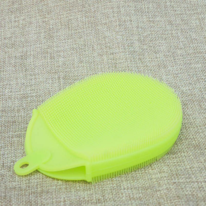 Silikon Baby Badebürste – Weiche Waschbürste für Neugeborene & Kleinkinder