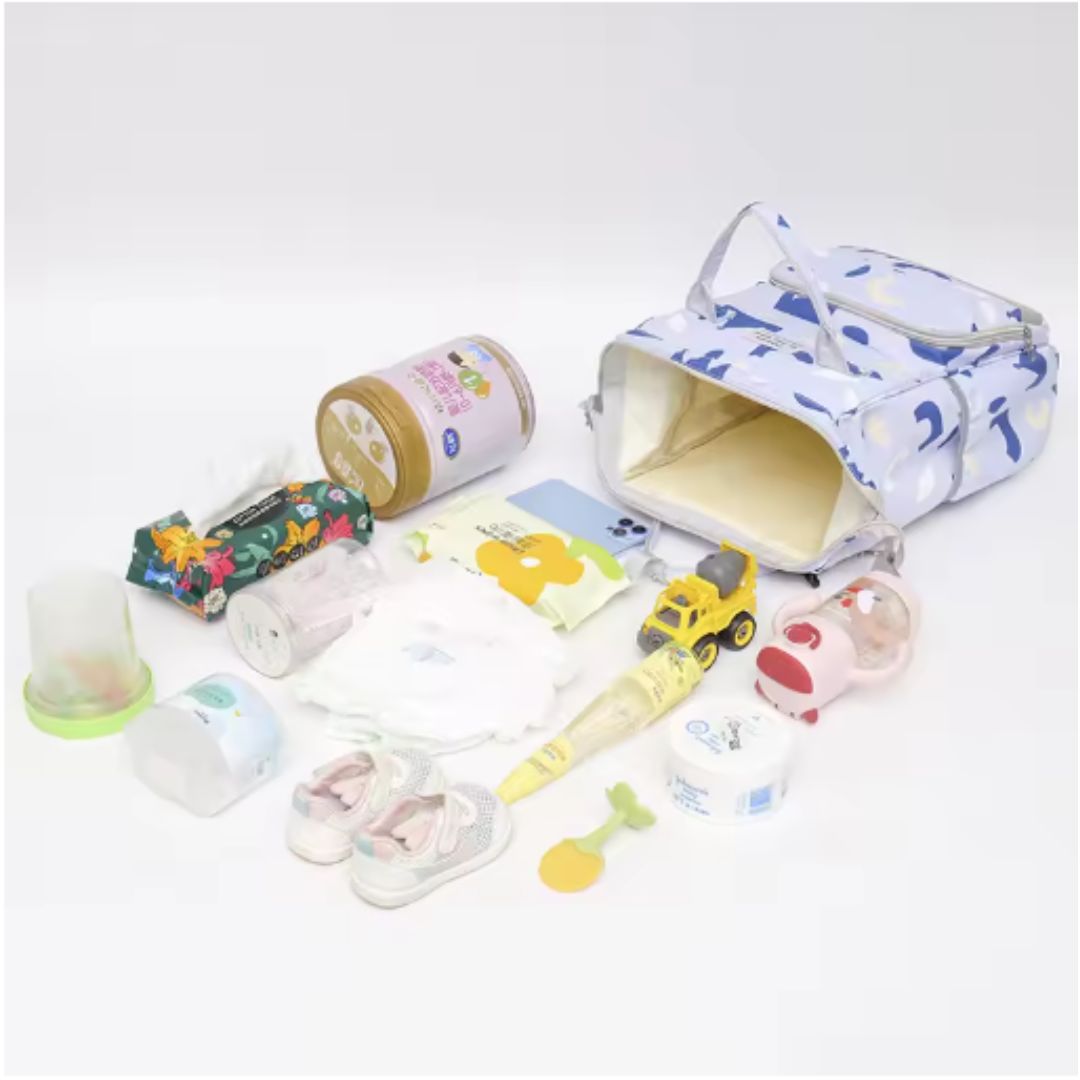 Wickelrucksack für Eltern – Großer Baby Rucksack mit vielen Fächern