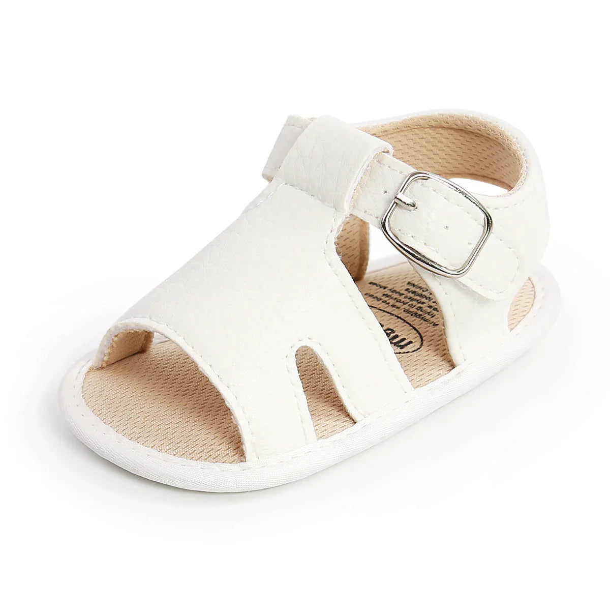 Soft Fit – Kinder Sandalen mit Schleifen in Weiß, Rosa und Schwarz