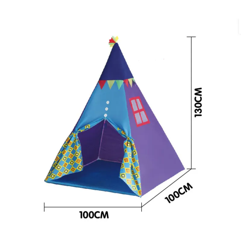 Buntes Kinderzelt - Indoor-Spielzelt für kreatives Spielen
