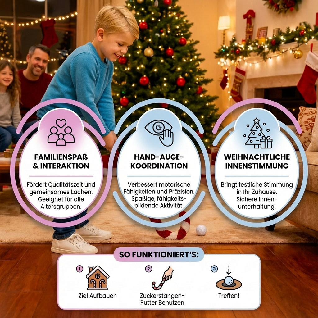 Lebkuchen Golf Weihnachtspielzeug