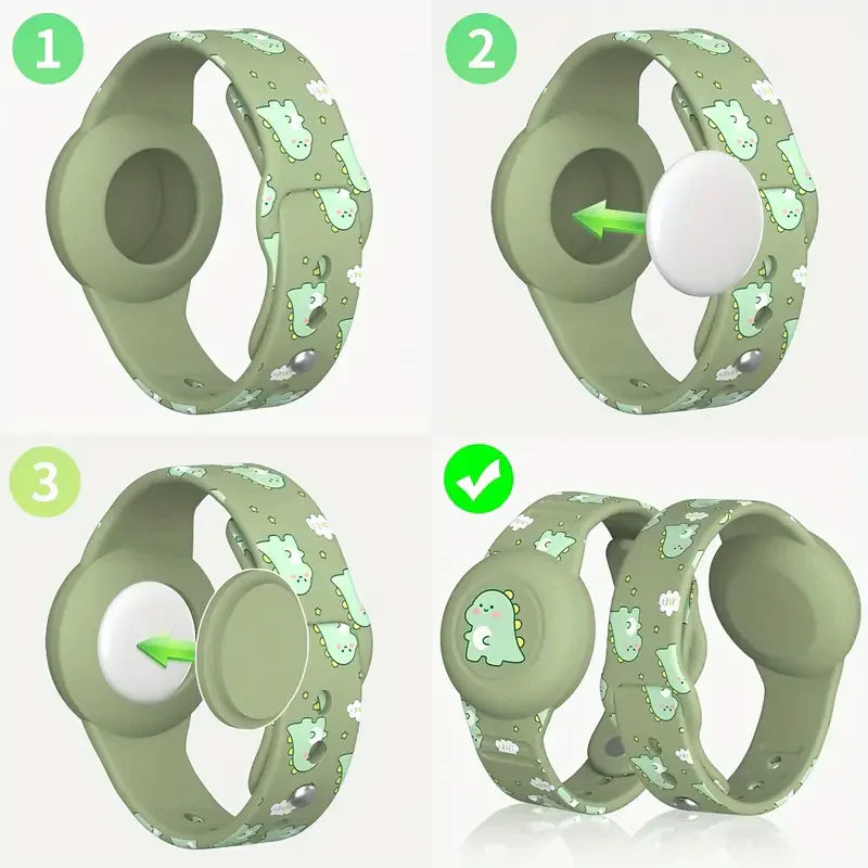 Airtag-Tracker-Armband für Kinder