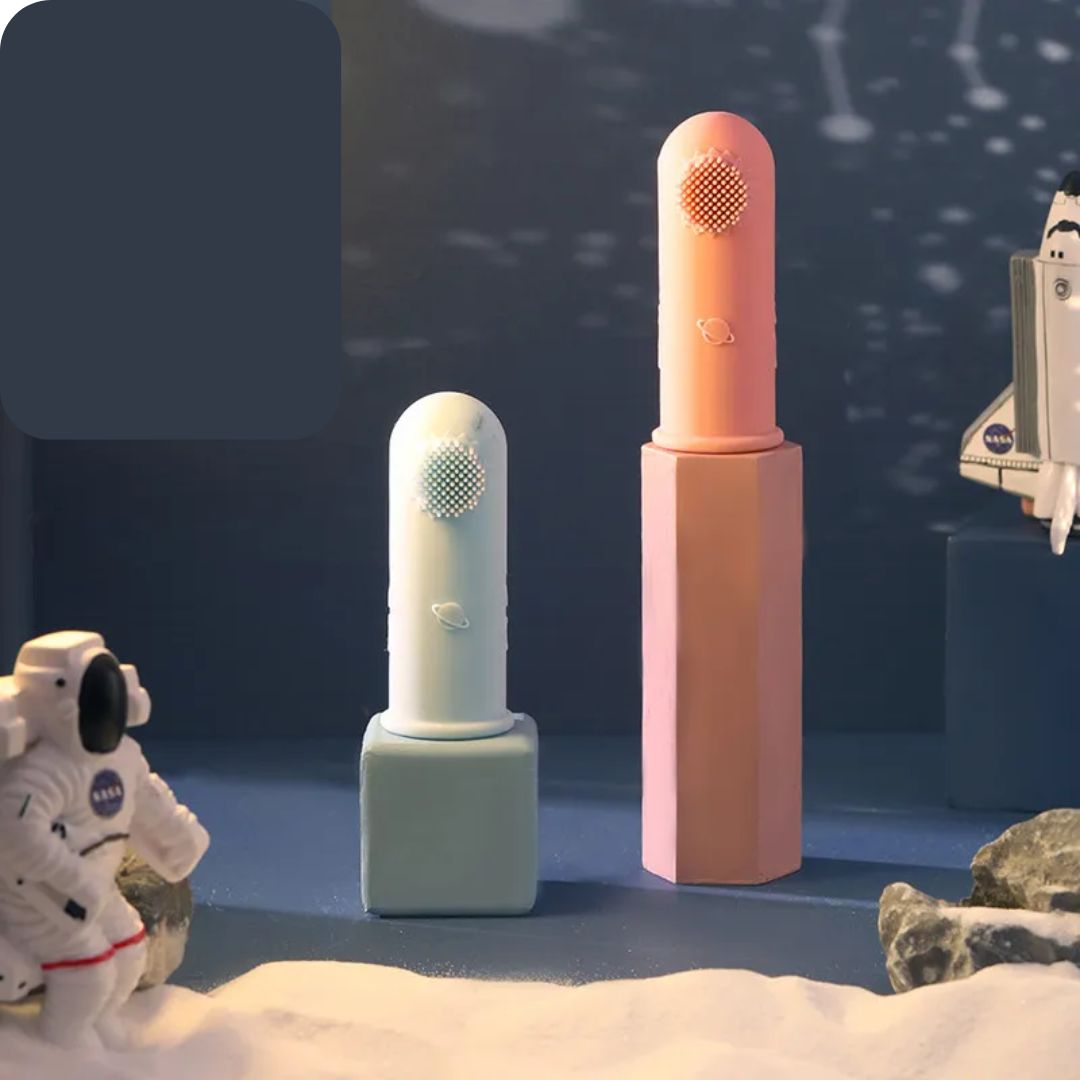 Baby Fingerzahnbürste aus Silikon – Weiche Zahnbürste für Babys & Kleinkinder