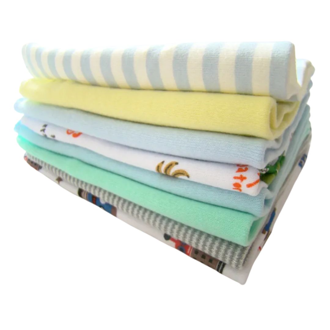 Baby Waschlappen aus Baumwolle – Weiche Wasch- & Spucktücher im Set