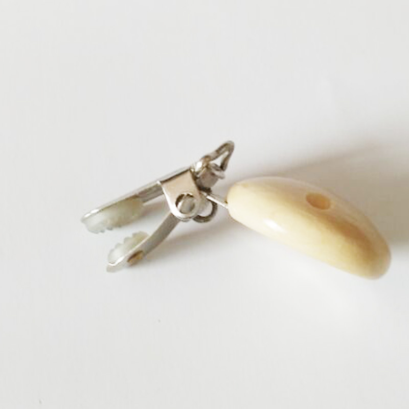 Holzclip für Babyzubehör mit Metallverschluss für DIY Babyaccessoires