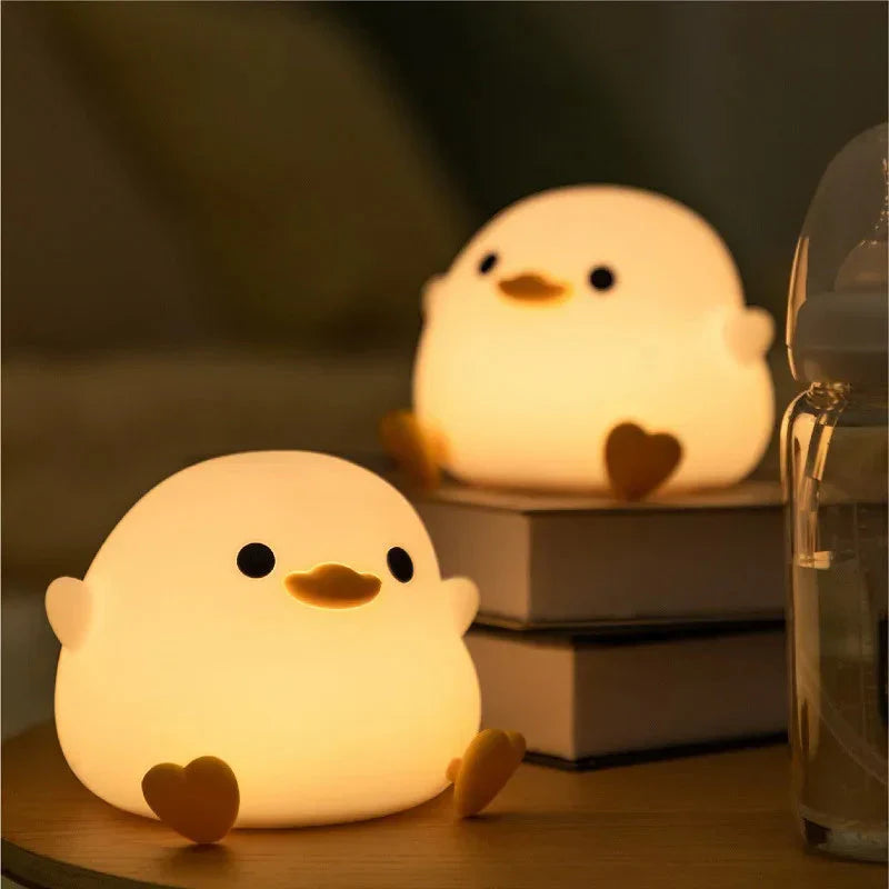 Niedliche Enten LED-Lampe