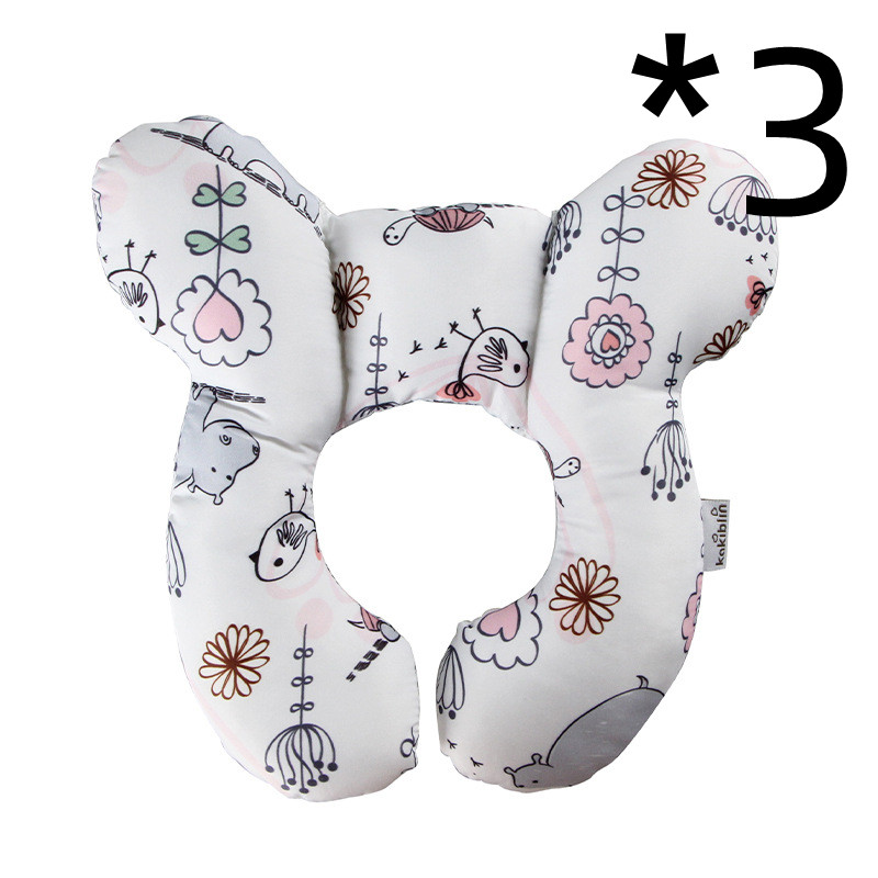 Baby-Nackenkissen für Autositz, Kinderwagen und Reisen