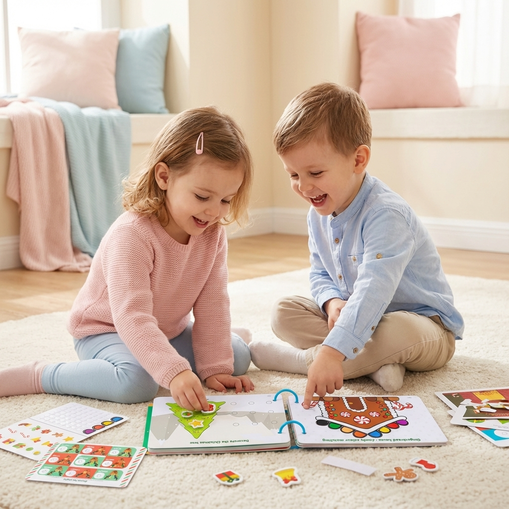 Pädagogisches Montessori Weihnachtsgeschichten Buch