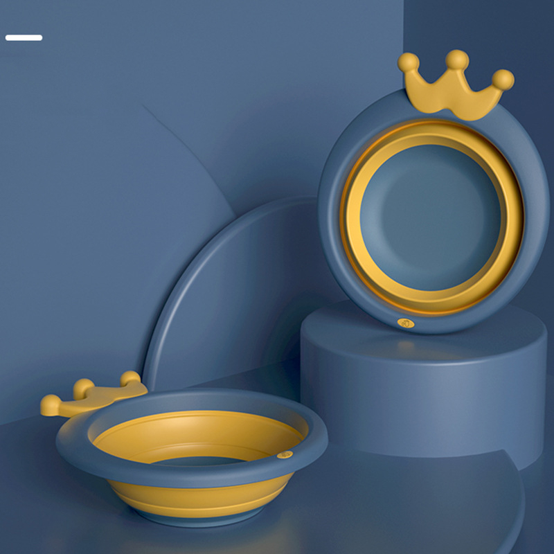 Faltbare Baby Waschschüssel mit Anti-Rutsch-Boden für Reisen & Zuhause