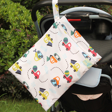 Wasserdichte Windeltasche für Unterwegs – Wiederverwendbare Wetbag