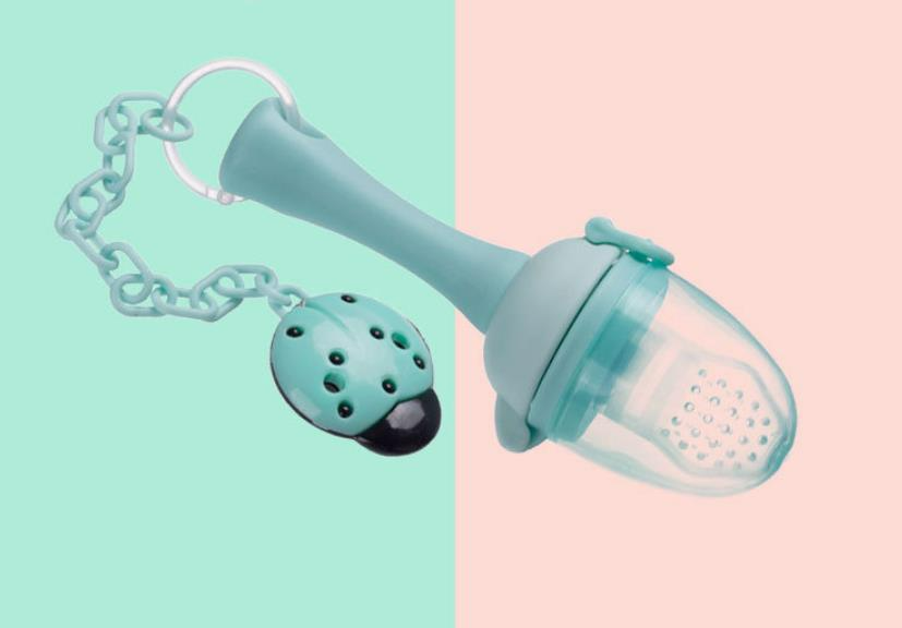 Baby Fruchtsauger und Feeder – Silikon Beißring und Fütterhilfe