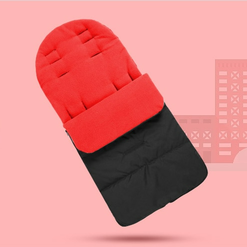 Universal-Kinderwagenschlafsack - warmer Fußsack mit Fleece
