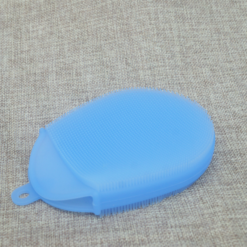 Silikon Baby Badebürste – Weiche Waschbürste für Neugeborene & Kleinkinder