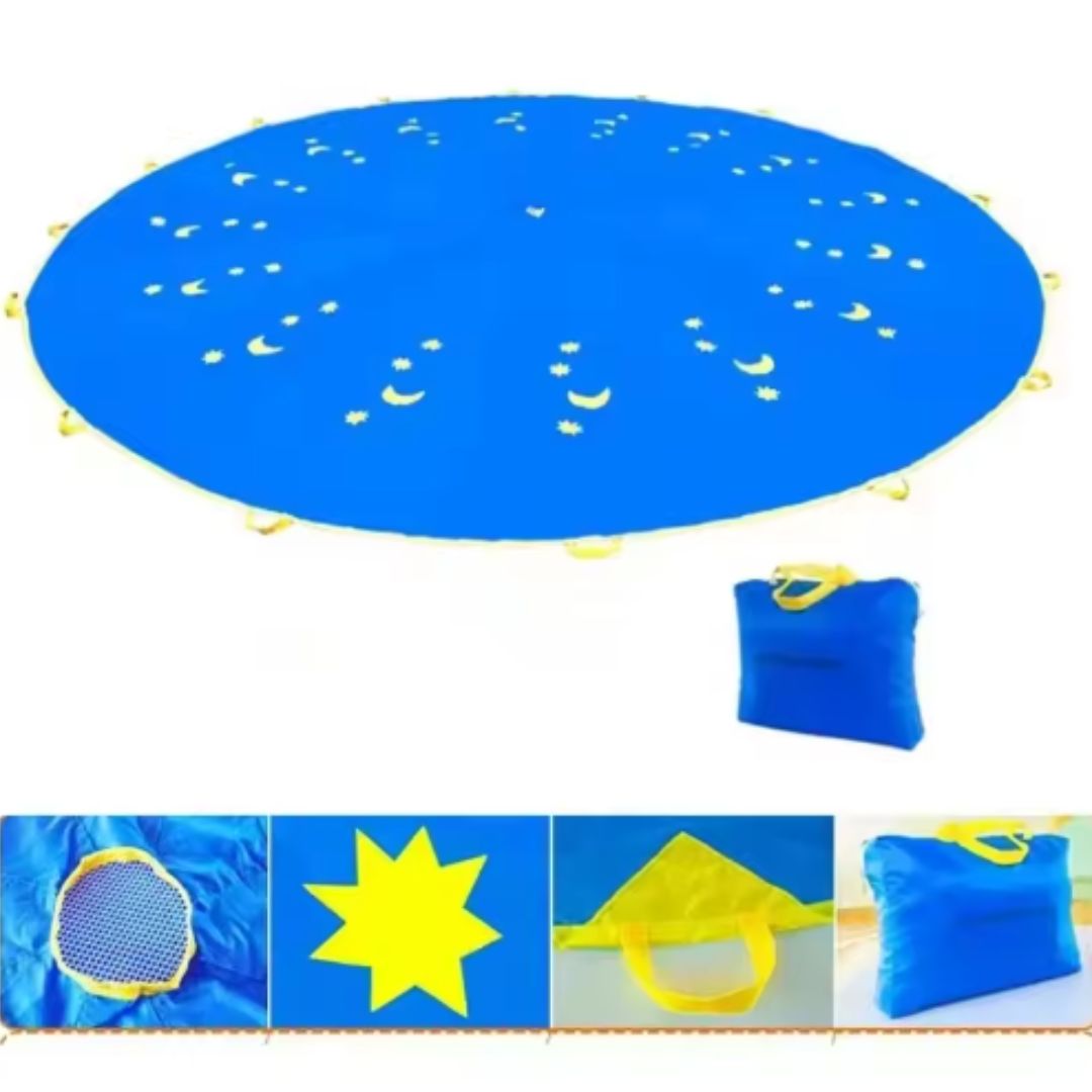 Kinder Schwungtuch Rund – Spiel- und Bewegungstuch