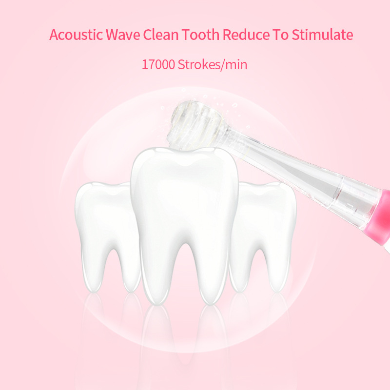 Elektrische Baby Schallzahnbürste – Sanfte Kinderzahnbürste