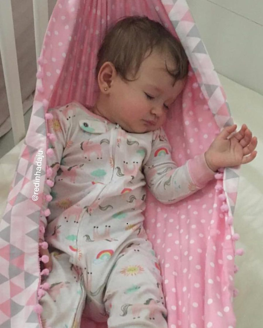 Baby Hängematte für Gitterbett – Weiche Einschlafhilfe für Neugeborene